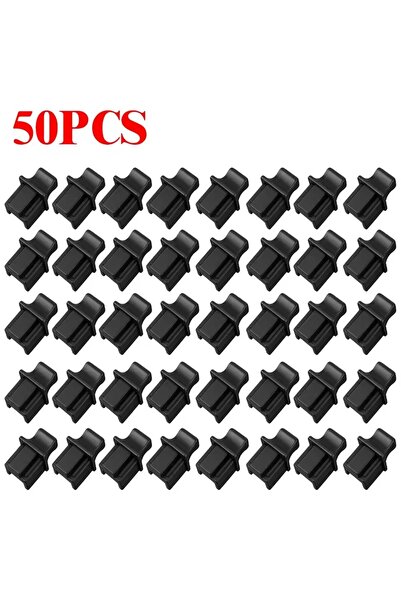 Choice10 Black-50PCS 10-50Pcs RJ45 Dust Cap Connector Dust Cover Plug Protect...