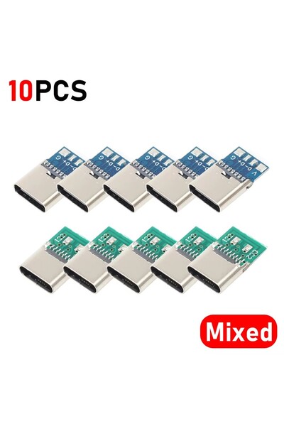 Choice11 10X-Mixed 1/10/20Pcs Electric Terminals Welding DIY Data Cable Suppo...