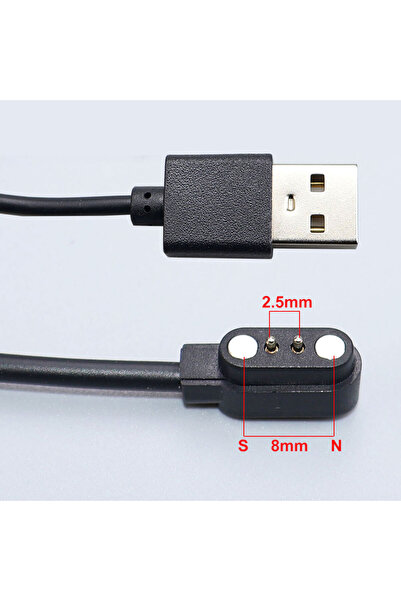 Choice34 1Piece USB 2Pin 2.5-8 YanXi 2Pin 4Pin Smartwatch Dock Charger Adapte...