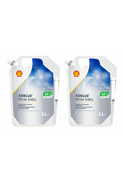 SHELL ADBLUE POUCH 5+5 LİTRE 2 ADET DOLDURMA APARATLI