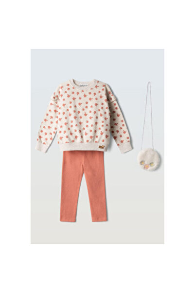 Ebita Ecru Leggings Set