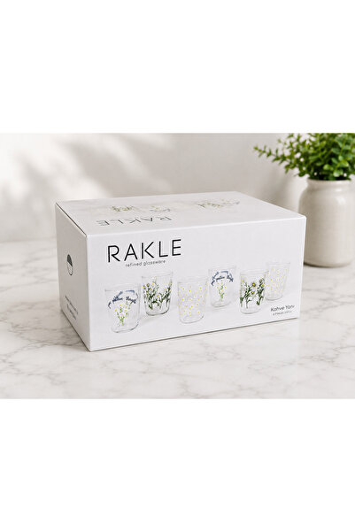 Enucuzburası Rakle Kahve Yanı 6'lı Bardak Seti