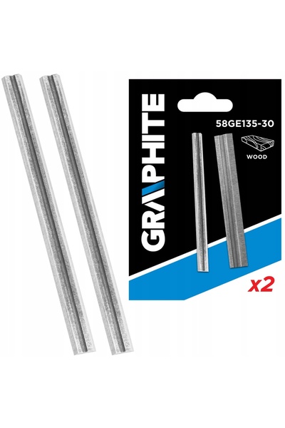 graphite 58GE135-30 SET COMPLET DE CUȚITE DIN OȚEL HSS PENTRU RASĂTORI 58GE135
