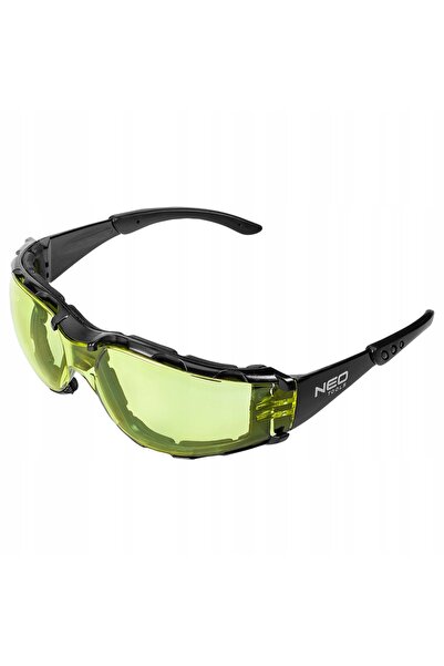 NEO Tools Ochelari de protecție NEO, cu inserție de spumă, lentile galbene, f...