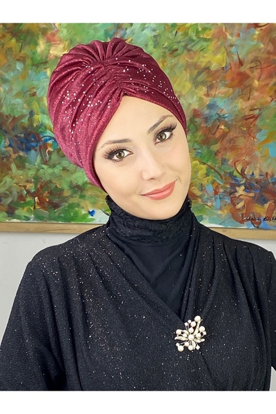 MY UKİYO STORE TESETTÜR TAŞLI ABİYE BONE