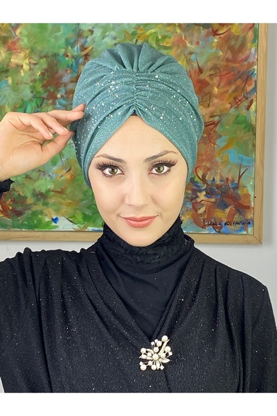 MY UKİYO STORE TESETTÜR TAŞLI ABİYE BONE
