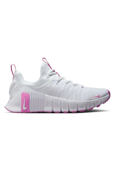 Nike Free Metcon 6 Training Shoes Kadın Yürüyüş Antrenman Ayakkabısı Beyaz-Pembe