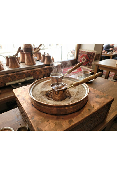 LUDIA Özel İşlenmiş Kumda Türk Kahvesi Kumu - 1 KG (Yüksek Isı İletkenliği)