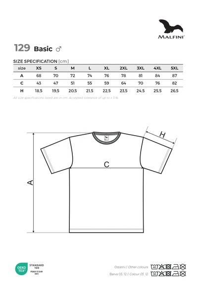 Malfini Tricou bumbac BASIC barbati