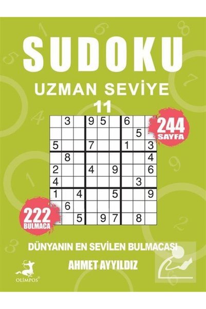 Olimpos Yayınları سودوكو Uzman Seviye 11