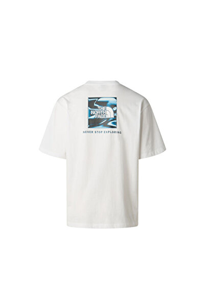THE NORTH FACE تي شيرت M LIQUID BOX NSE بأكمام قصيرة للرجال للاستخدام الخارجي...