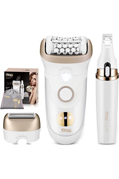 DSP 4-in-1 Beauty Set for Women: Epilator, Hair Removal Device, Electric Shav...
