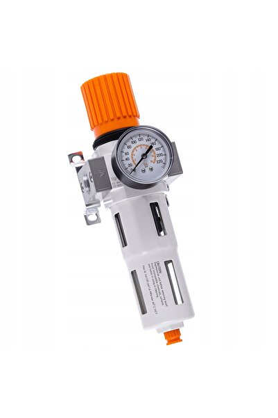 TC Technic 16BAR 1/2 " Filtru-regulator pentru compresor cu manometru + Racor...