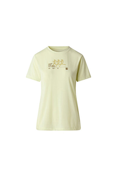 THE NORTH FACE W Bitmap Silhouette Short Sleeves Tee-Gr Women's Outdoor T-Shi...