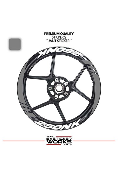 ARONA Cfmoto 250nk wide wheel rim decal sticker model 16-piece set - high qua...