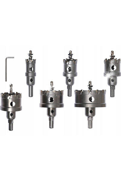 VOREL by YATO SET DE FREZE DE PRECIZIE TCT PENTRU METAL 6 BUC. YT-44077 YATO