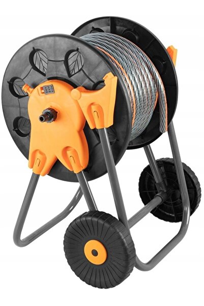 NEO Tools NEO Cărucior cu suport pentru furtun de grădină, pentru 60 m, cu ta...