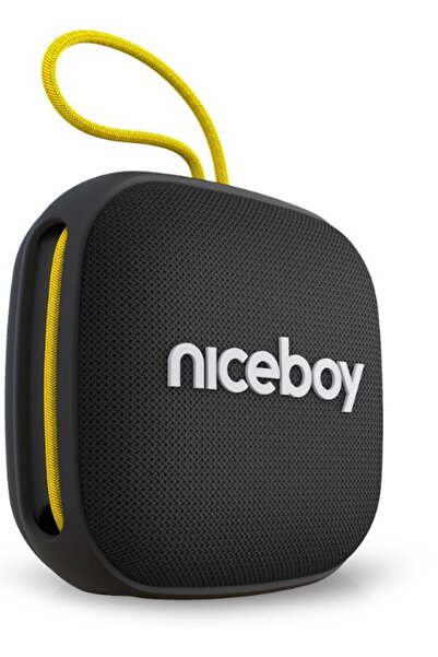 Niceboy Boxă Portabilă Raze Mini 4 Negru 5W Radio FM BT 5.3 IPX5