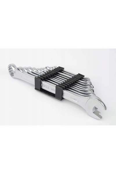 Brüder Mannesmann Set de chei fixe și inelare, 12 piese, 6 - 22 mm