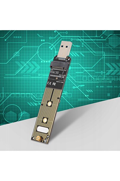 NO BRAND ADAPTOR CZYTNIK USB 3.1 PENTRU DISCURI SSD NVME M.2 DISC SSD PORTABIL