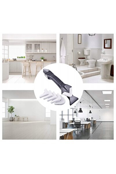 Falon Tech Set pentru netezirea rosturilor, spatulă pentru silicon, racletă p...