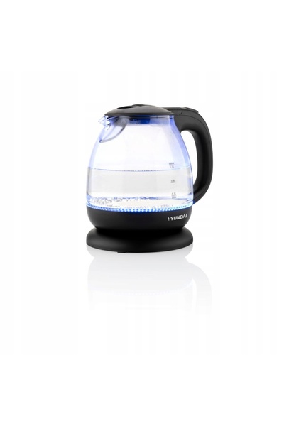 Hyundai Fierbător electric de sticlă VK101 1L 1100W Iluminare interioară