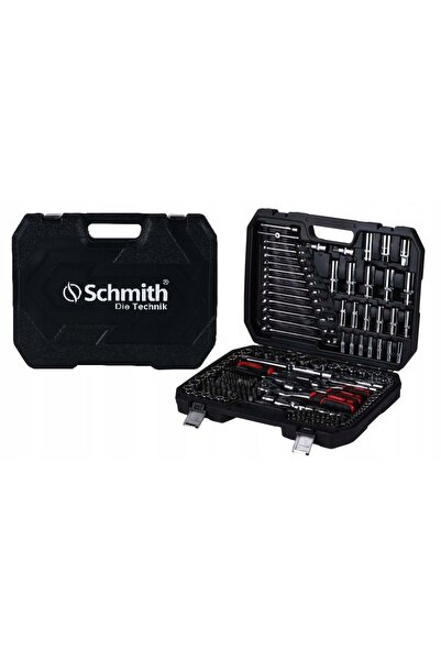 SCHMITH Set de chei tubulare 215 piese SQN-215 Nasadki Bity Torxy