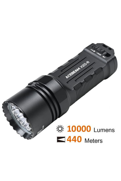 ACEBEAM Τακτικός Φακός X20-R +Κωδικός Μπαταρίας ACE-055
