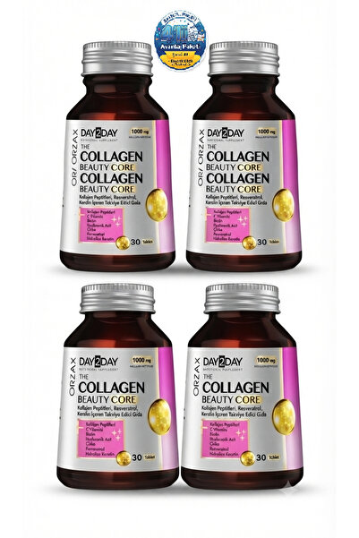 Orzax Day2Day The Collagen Beauty Core 30 Tablet 4 Lü Paket