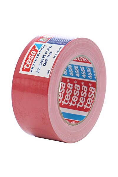 Tesa Bandă adezivă roșie 25M 50MM
