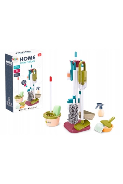 LeanToys Set de curățenie cu aspirator pentru copii 23 El