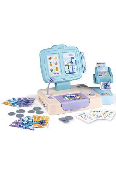 SIMBA-SMOBY Casă de jucărie tip magazin Stitch cu cititor de carduri și acces...