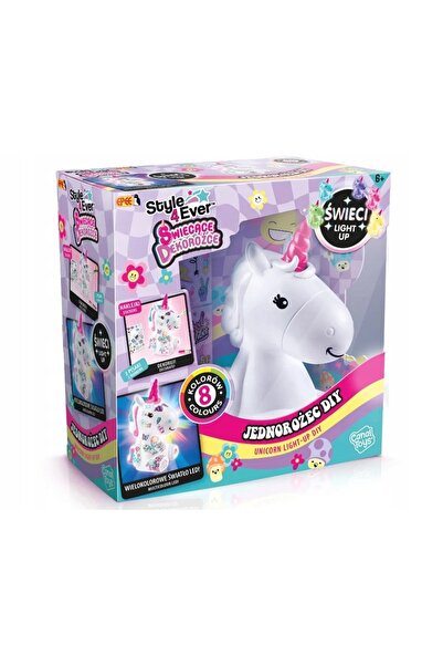 EPEE DECORAȚIUNI LUMINOASE Unicorn DIY – jucărie creativă pentru copii 60046