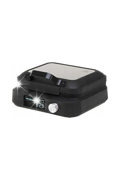 Camryn's GOFROWNICA 2200W pentru 2 gofri XXL, Temporizator, Plăci adânci, Reg...