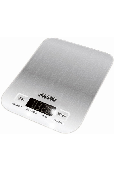 adler Cântar de bucătărie din inox, cu o capacitate de până la 5 kg, pentru a...