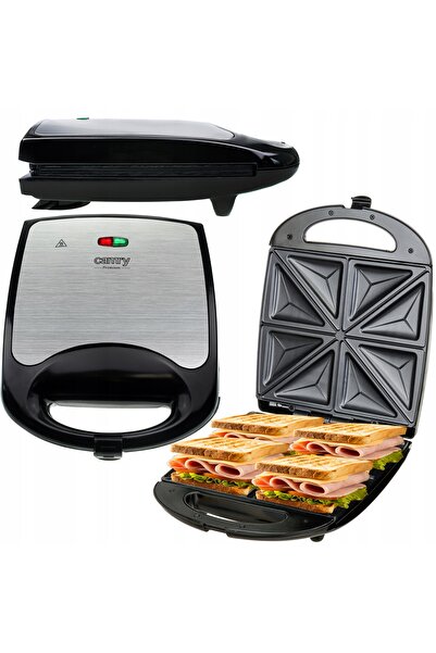 CAMRY Aparat de făcut sandwich-uri XL 1500W și canellete