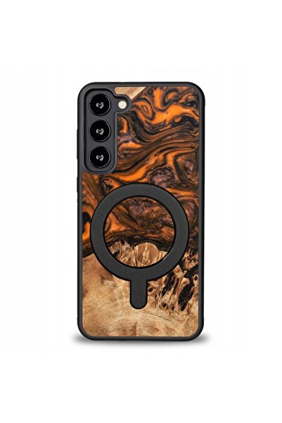 BewooDesign Husă Bewood Unique pentru Samsung Galaxy S23 Plus - Portocalie cu...