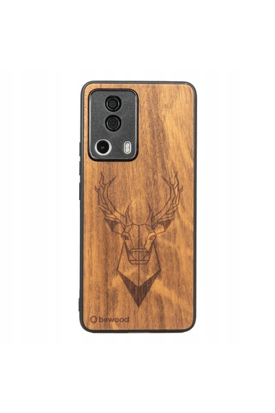 BewooDesign Husă din lemn Bewood Xiaomi 13 Lite Iepure Iarbă de tabac
