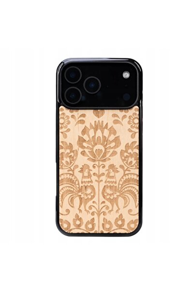 BewooDesign Husă din lemn Bewood pentru iPhone 17 Pro Max POLSKI FOLK ANIEGRE