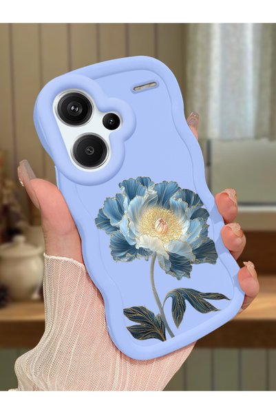 Hontinga Redmi Note 13 Pro Plus 5g Compatible Case Camera Protector Blue Sili...
