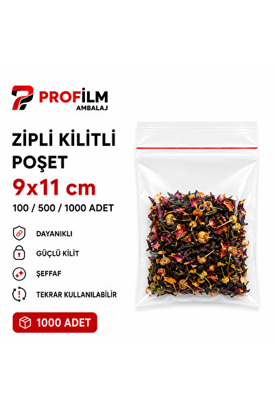 Genel Markalar Zipli kilitli poşet 9X11 (1000 adet)