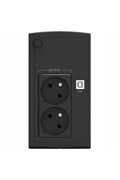 NO BRAND UPS Line-Interactive 650VA SB FR 2x PL 230V, USB