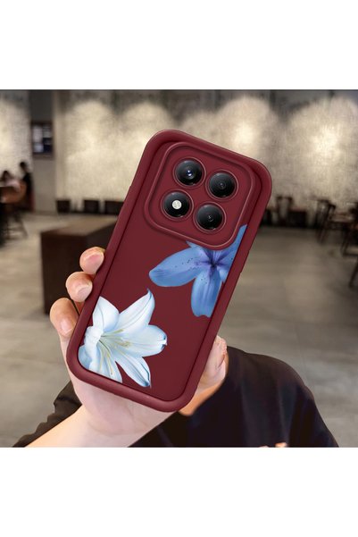 Hontinga Xiaomi Redmi Note 14 Pro Plus 5g Compatible Case Camera Protector Bu...