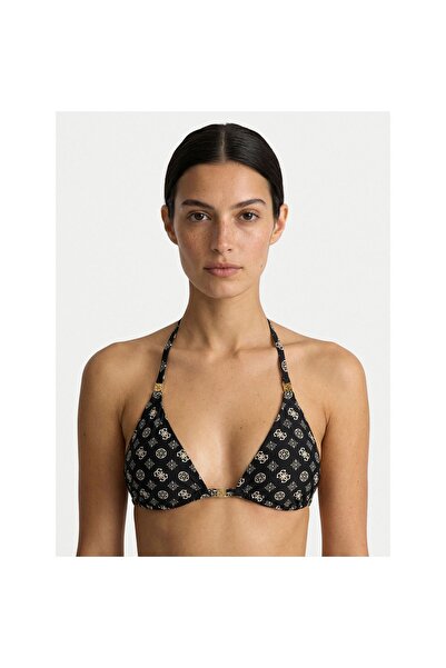 Guess Top de bikini pentru femei E6GJ08MC04R Negru