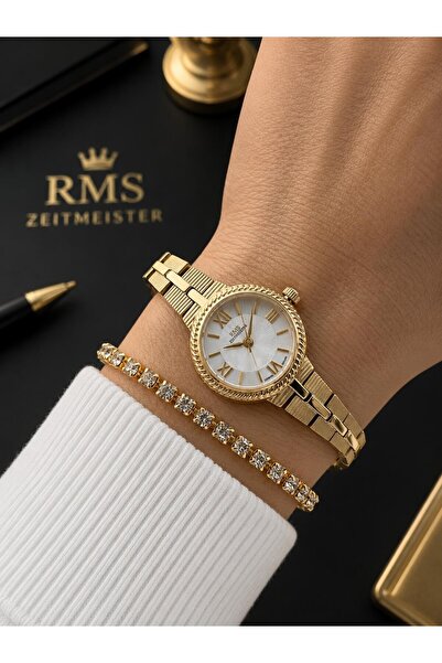 RMS ساعة يد نسائية رومانسون فينتاج ميني كاسا مع سوار خاص ضمان لمدة عامين 3 أت...