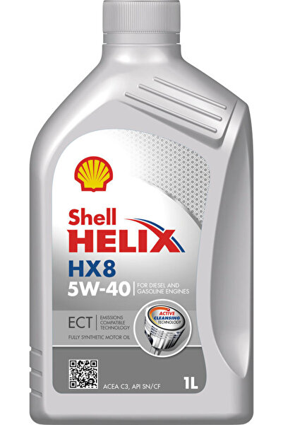 SHELL Helix HX8 Ect 5W40 C3+OEM Λάδι Κινητήρα 1L