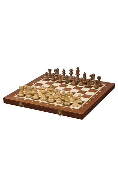 Sunrise Chess & Games Set de șah de turneu nr. 4 (intarsie) - piese franceze ...