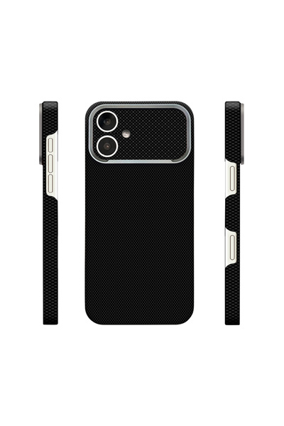 HTstore iPhone Uyumlu 17 Kılıf M-Safe Şarj Özellikli Zore Paris Zerre Sert PC...