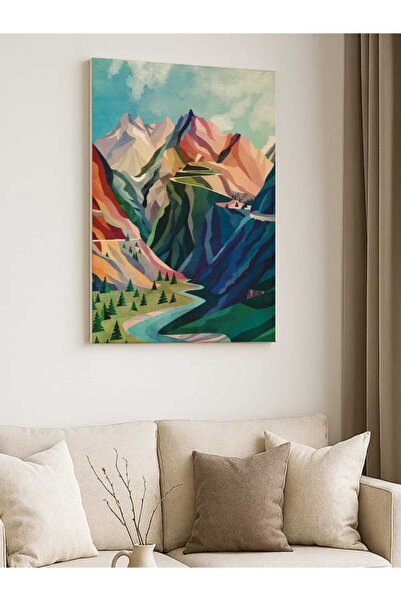 ocean velas Yüksek Zirvelerin Fısıltısı ,Kanvas Tablo - 25 x 35 cm