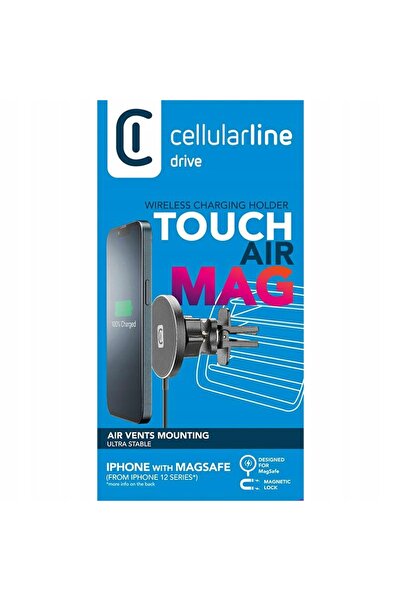 Cellularline Suport auto Touch Air Mag Negru